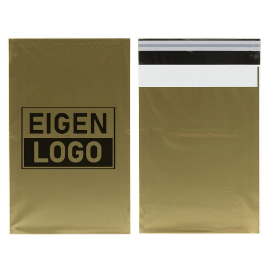Gold Versandtaschen Druck Small