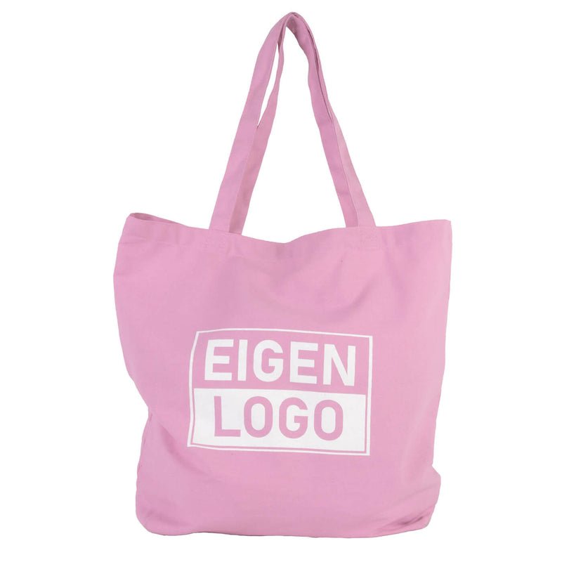 Baumwolltasche Druck 54x48+14cm Pink Lavender - Express