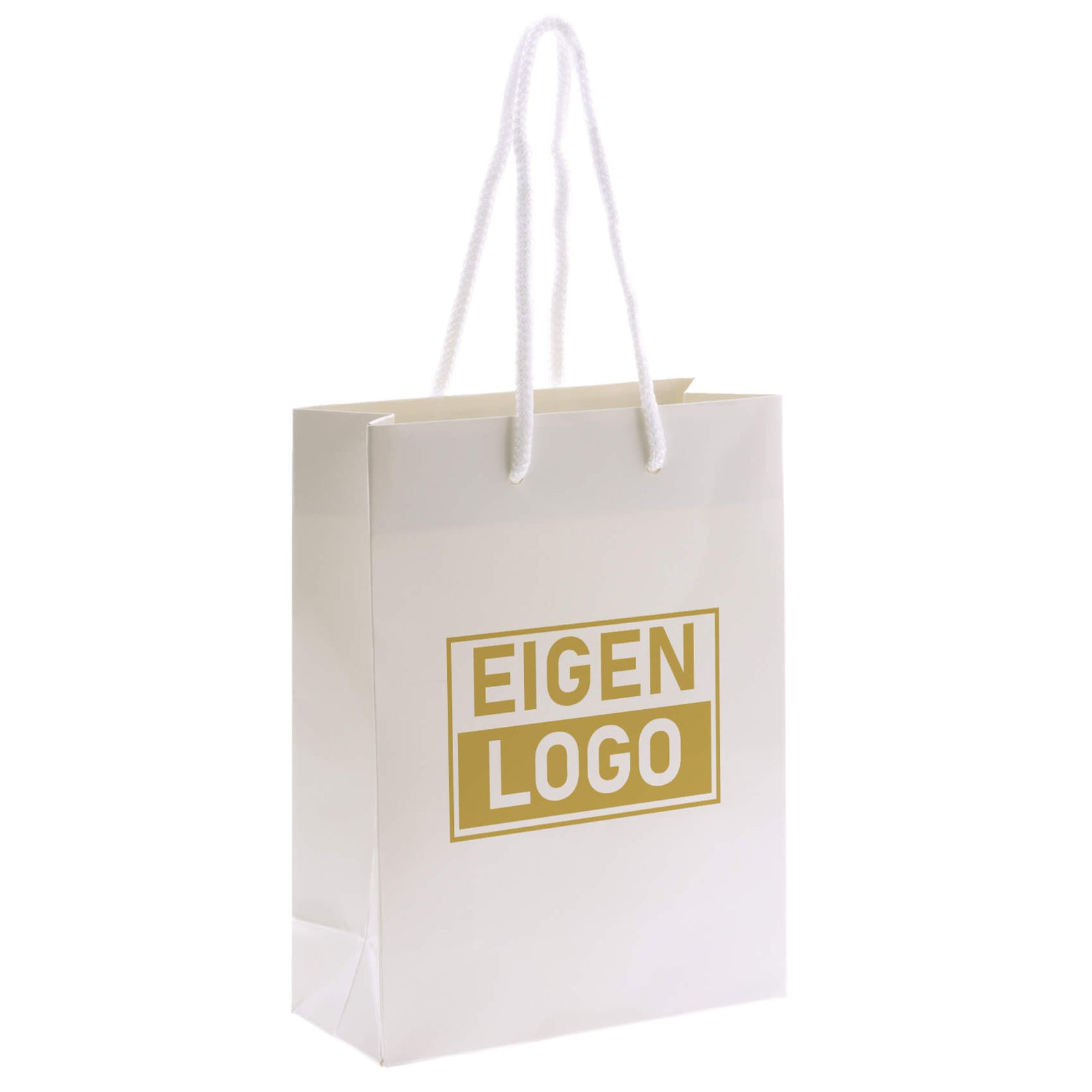 Geschenktüten Druck Weiß A5