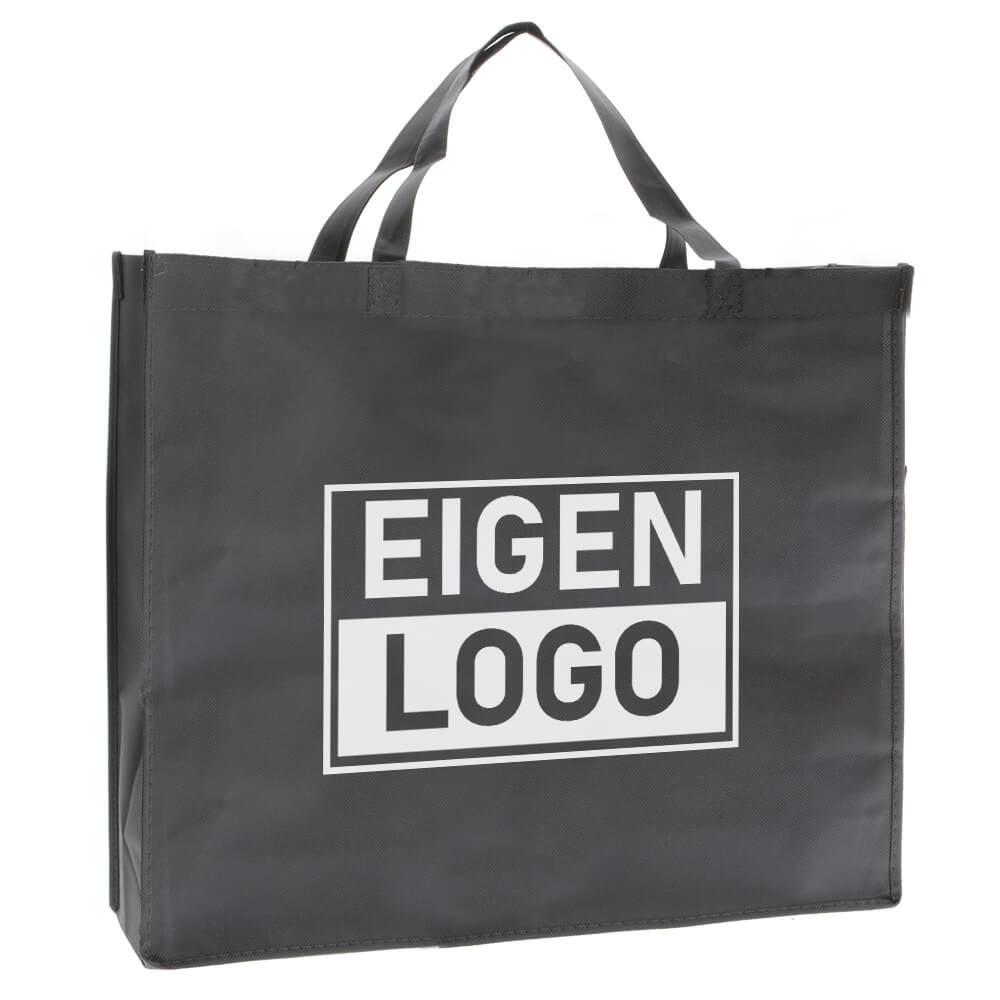 Shopper Druck Grau Non woven 54x14x45cm - Express
