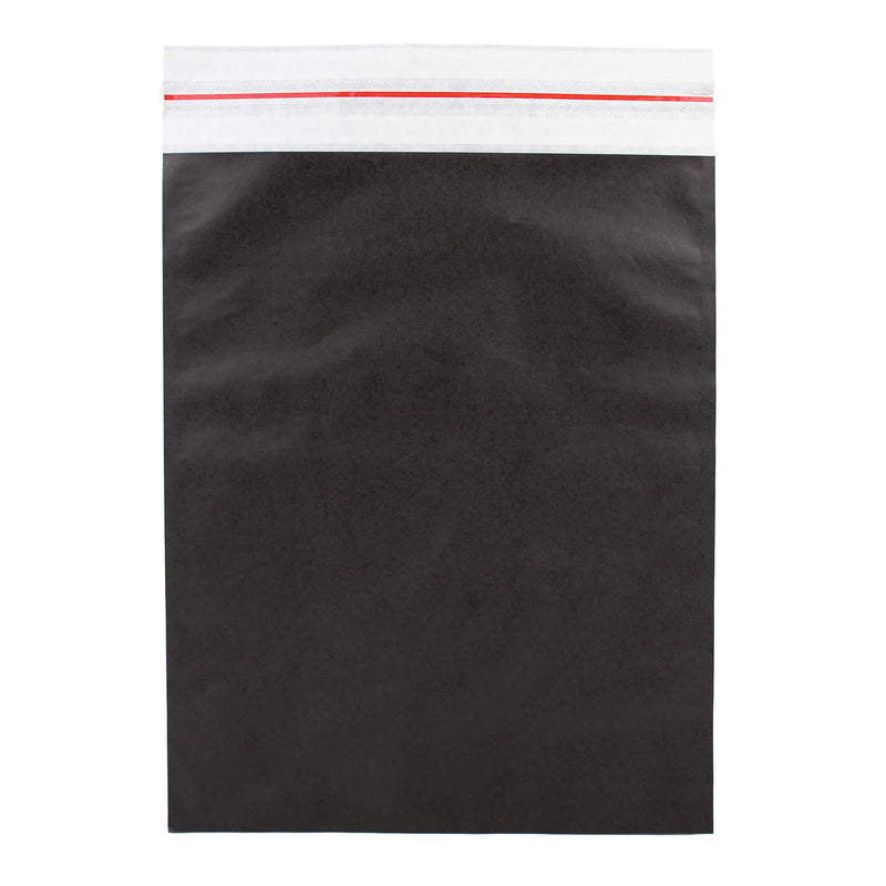 Papier versandtaschen schwarz bedrucken L