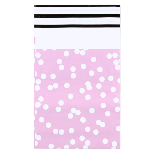 100x Versandtaschen Dots Rosa Small