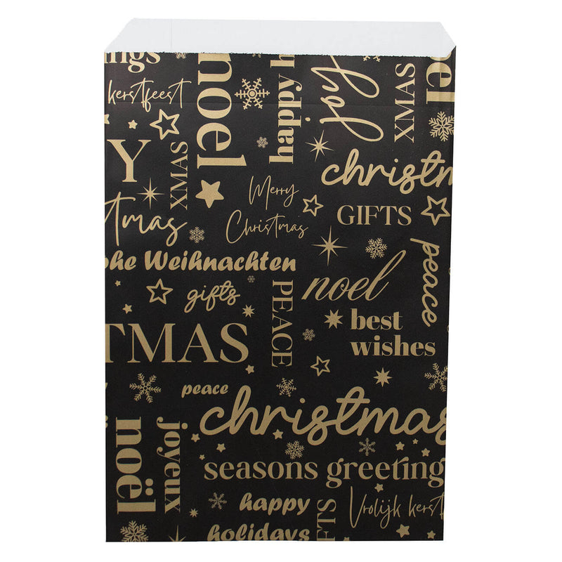 200x Papiertüten Christmas International 17x25cm