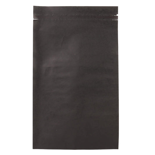 50x Papier Versandtasche Schwarz Small
