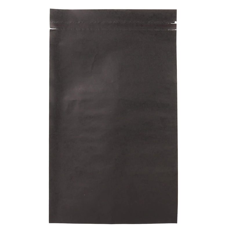 50x Papier Versandtasche Schwarz Small