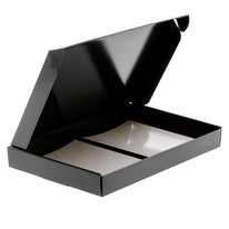 50x Maxibriefkarton A5 Schwarz