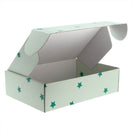 25x Postkartons Stars 280x190x75mm