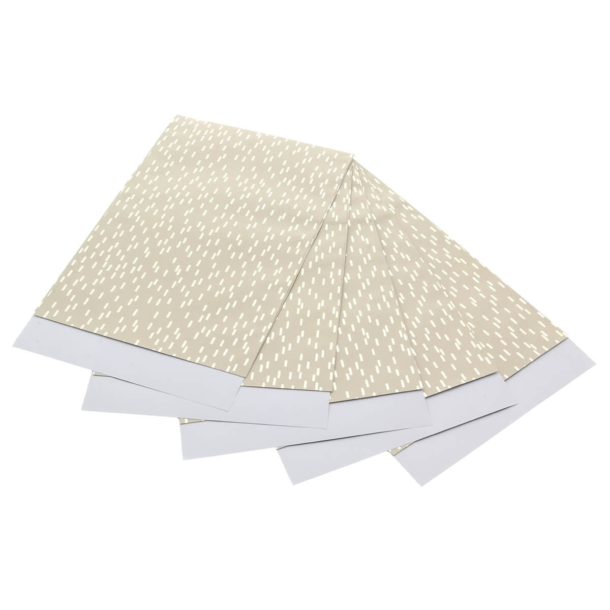 200 x Papiertüten Silberstreifen 12x19cm