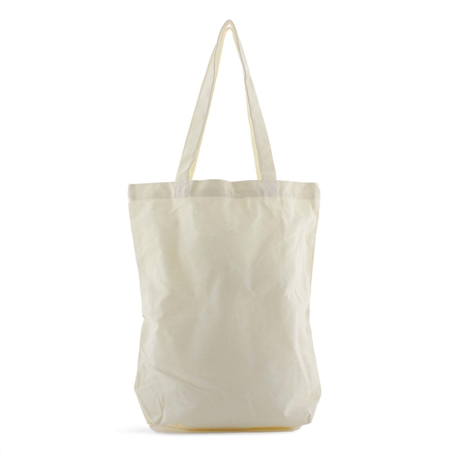 10x Tasche aus Segeltuch Ecru