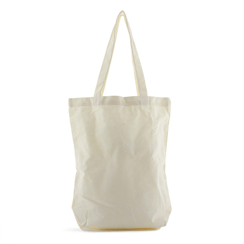 10x Tasche aus Segeltuch Ecru