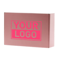 Postkartons bedrucken mit NEON - Rosa 280x190x75mm