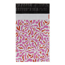 100x Versandtaschen Blumen Small Rückgabeverschluss