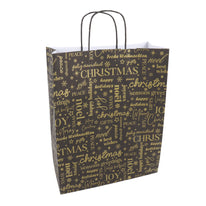 50x Papier-Weihnachtstüten A3 International