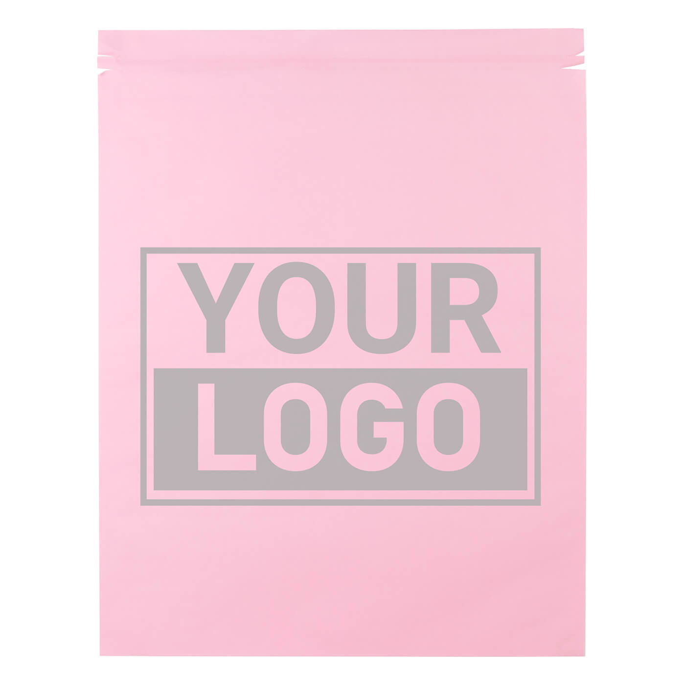 Papierversandtaschen Rosa bedrucken XL