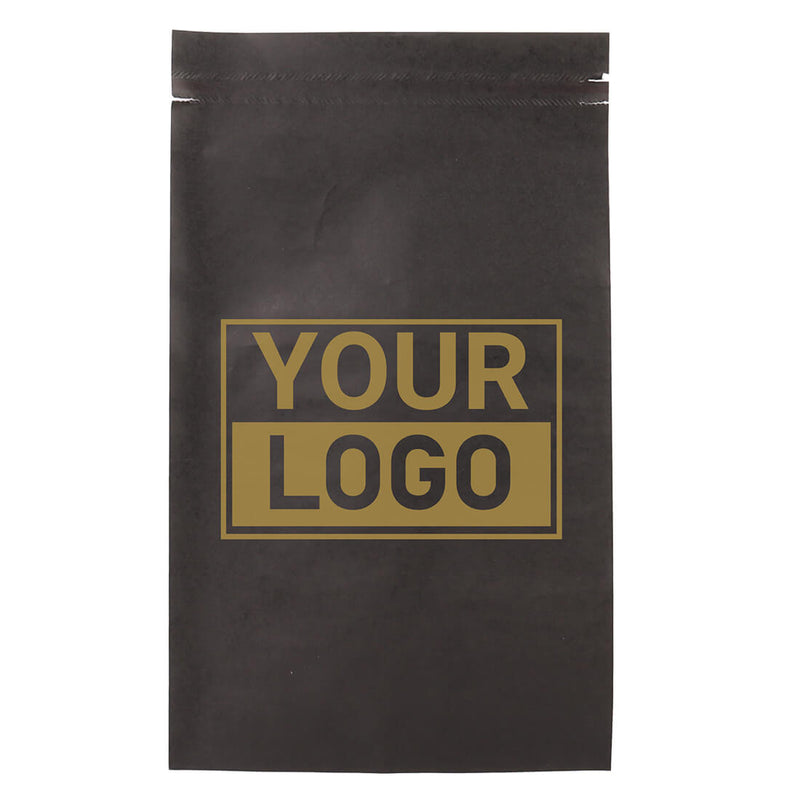 Papierversandtaschen schwarz bedrucken S
