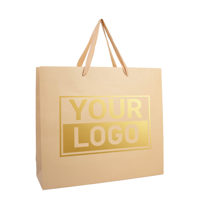 Geschenktasche bedrucken Warm Sand A3
