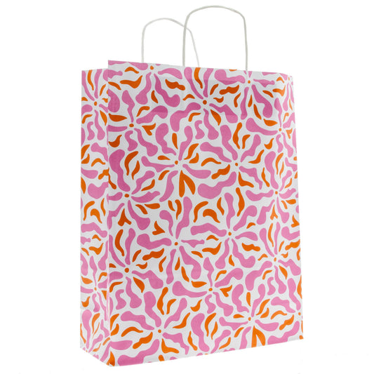 50x Papiertüten Blumen A3