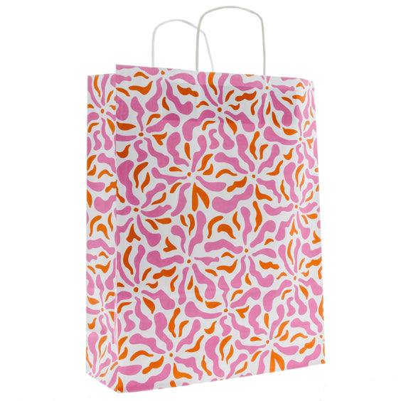 50x Papiertüten Blumen A3