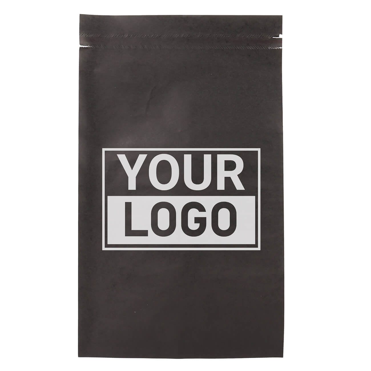 Papierversandtaschen schwarz bedrucken S