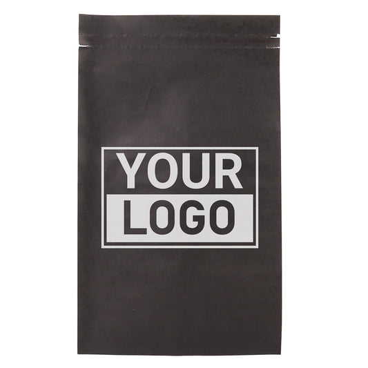 Papierversandtaschen schwarz bedrucken S