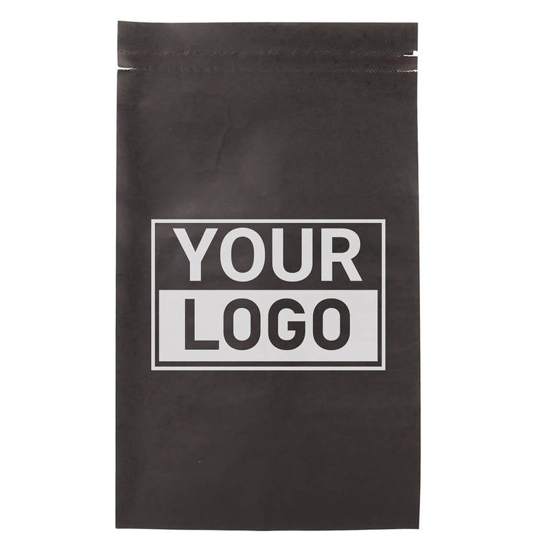 Papierversandtaschen schwarz bedrucken S