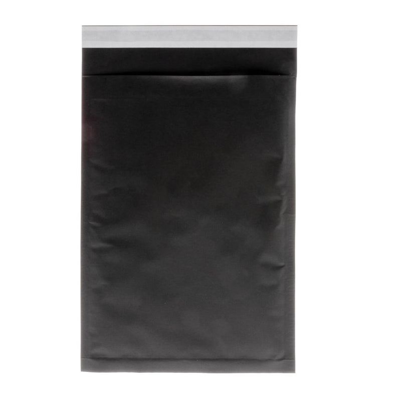 100x Luftpolsterumschlag D Schwarz A5+ Innenformat 17x26cm