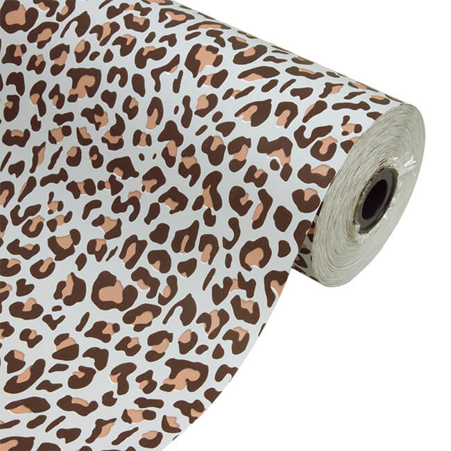 Geschenkpapier Leopard - 30cm x 100m
