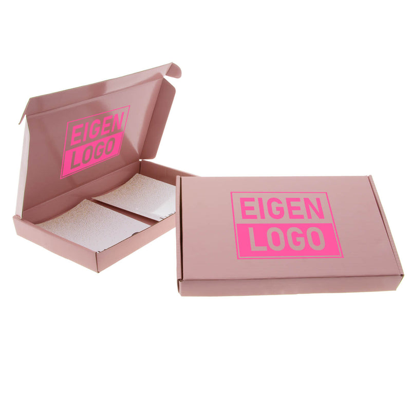 Maxibriefkartons Rosa A5 mit NEON bedrucken lassen