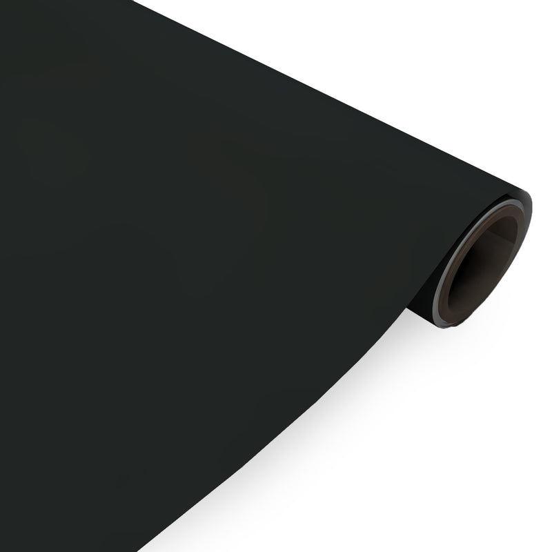 Geschenkpapier Schwarz 30cm x 200mtr
