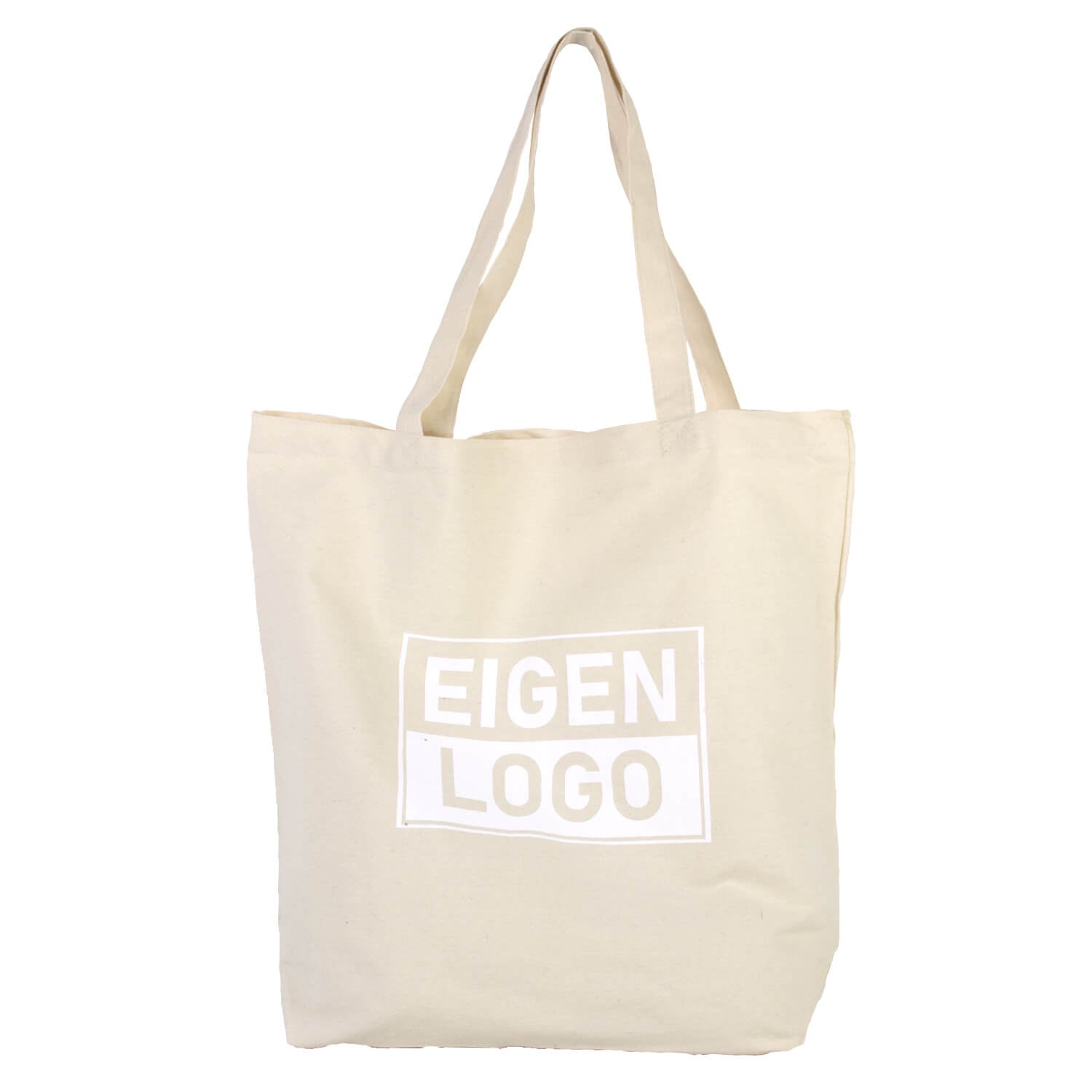 Baumwolltasche Druck 54x48+14cm Ecru - Express