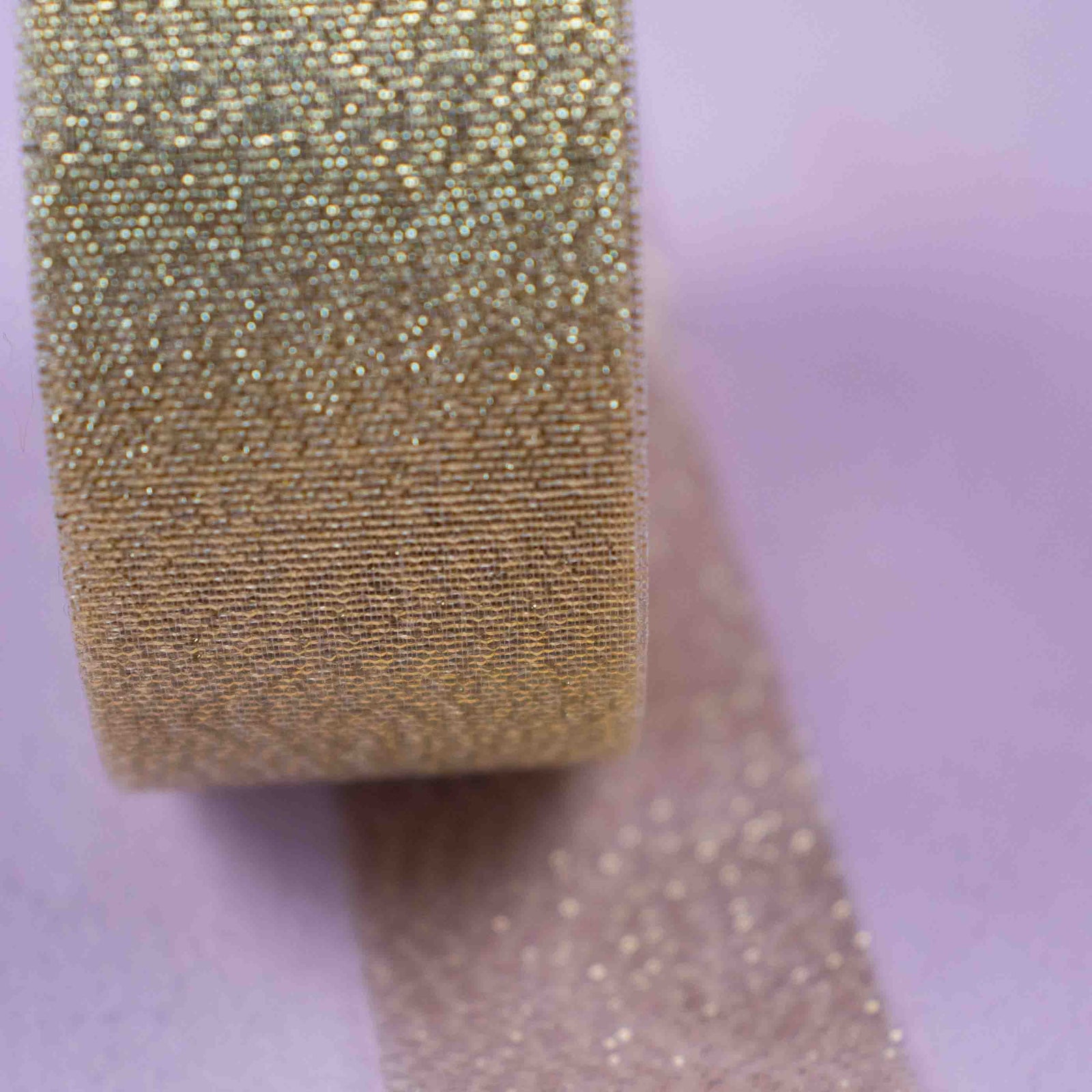 Geschenkband Flow Gold 40mm x 25m