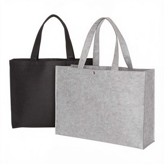 10x Filztasche Schwarz A3