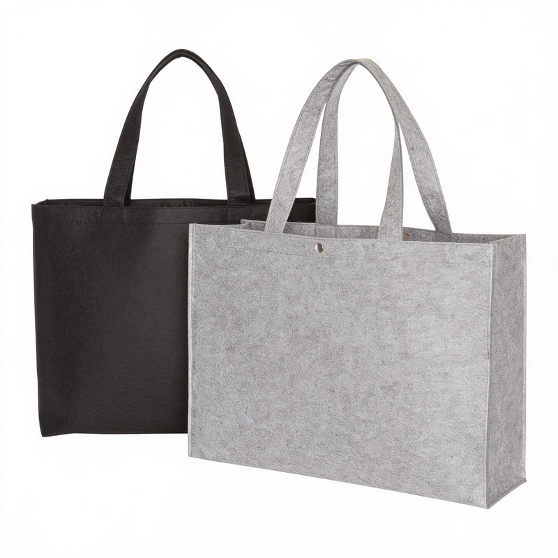 10x Filztasche Schwarz A3