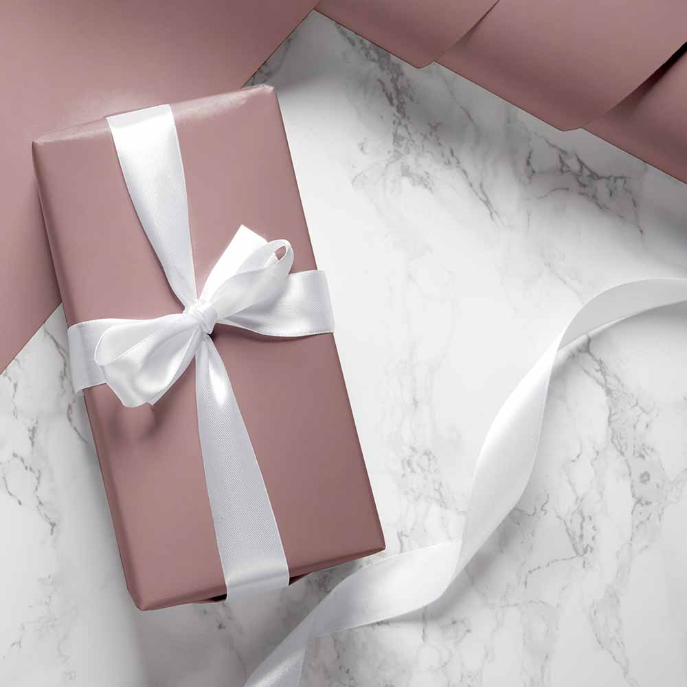 Geschenkpapier Dusty Rose 50cm x 200mtr