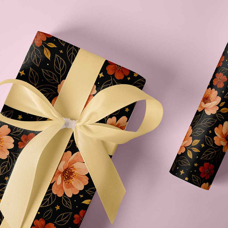 Geschenkpapier Golden Garden 30cm x 200mtr