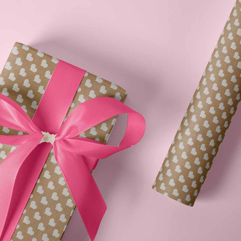 Geschenkpapier Heart Confetti 50cm x 200mtr