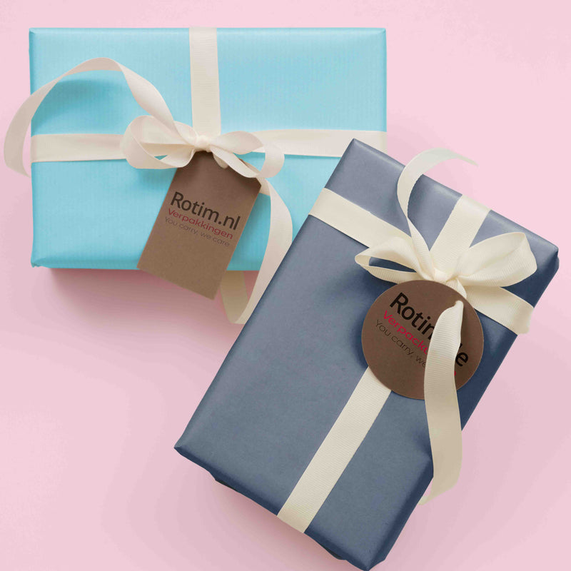 Geschenkpapier Hellblau 50cm x 125mtr - Design 148