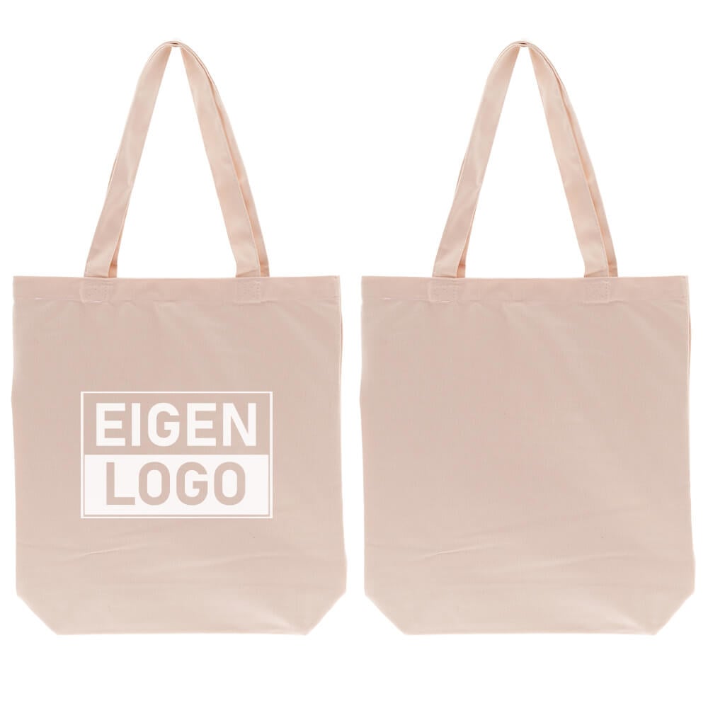 Baumwolltasche Druck 38x42+10cm Rosa - Express