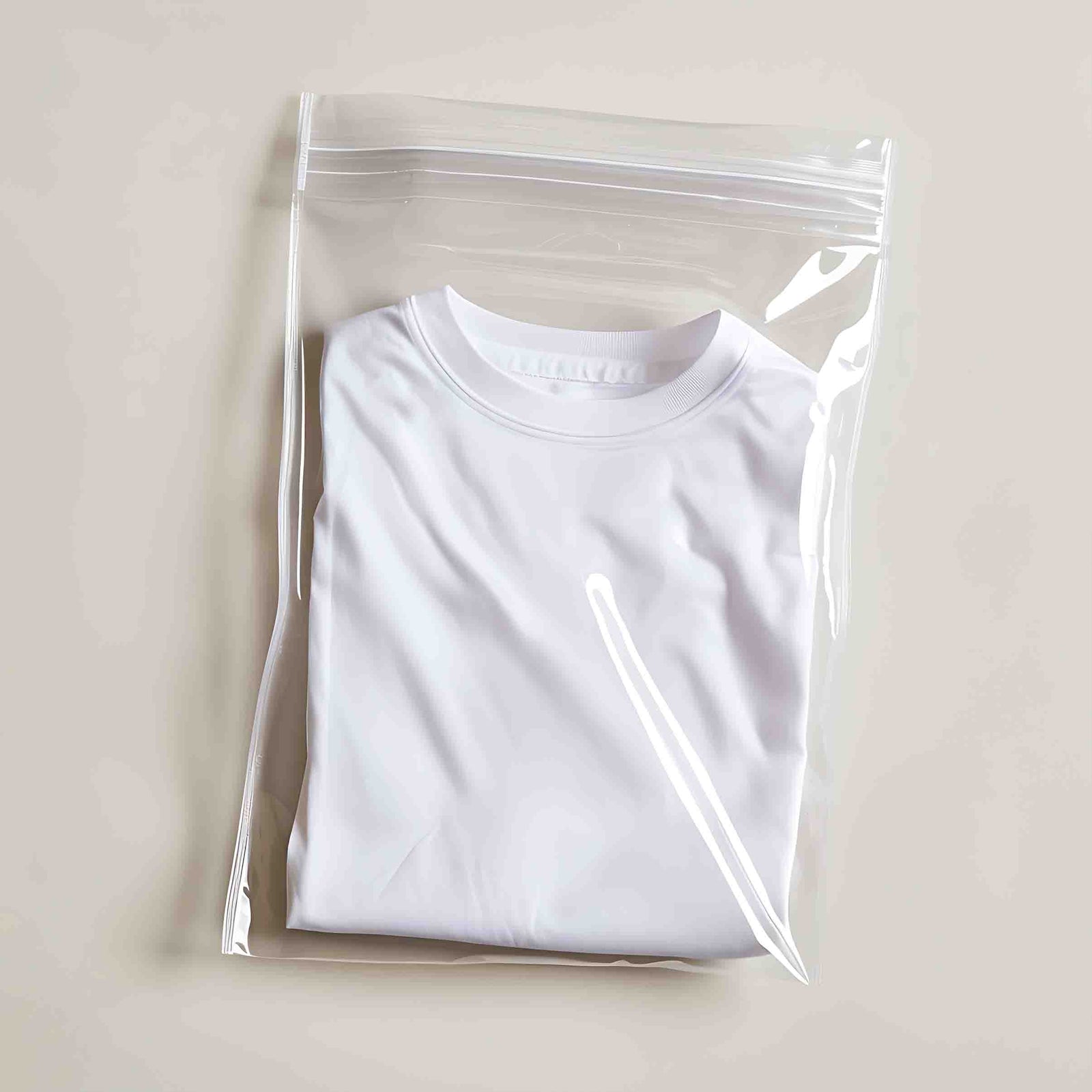 100x Kleiderschutzhülle transparent M