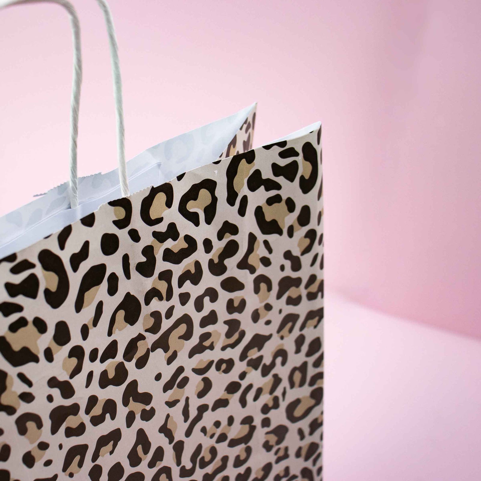 50x Papiertüten Leopard A3