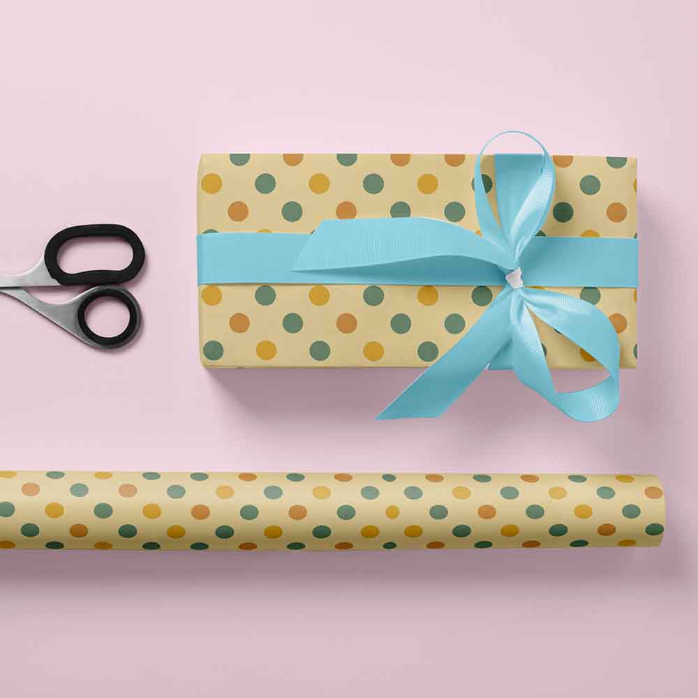 Geschenkpapier Calm Confetti 50cm x 200mtr