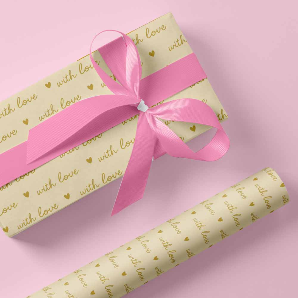 Geschenkpapier Love Notes 30cm x 200mtr