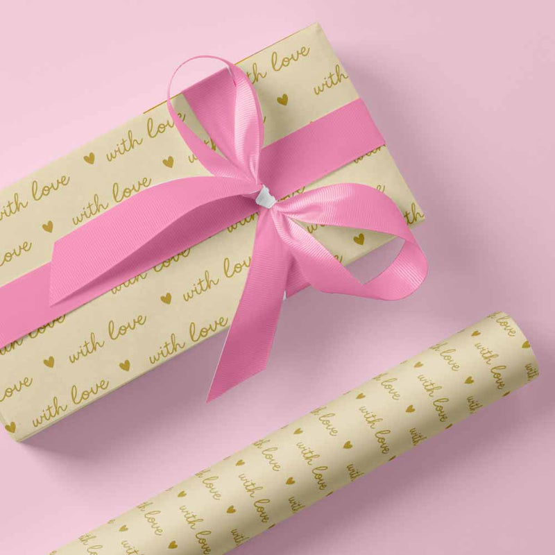 Geschenkpapier Love Notes 30cm x 200mtr