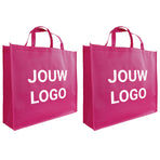 Shopper Druck Fuchsia Non woven 54x14x45cm - Express