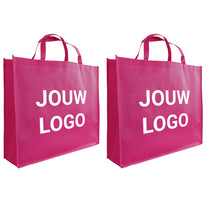 Shopper Druck Fuchsia Non woven 54x14x45cm - Express