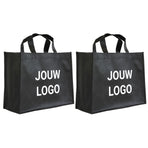 Shopper Druck Schwarz Non woven 32x12x25cm - Express