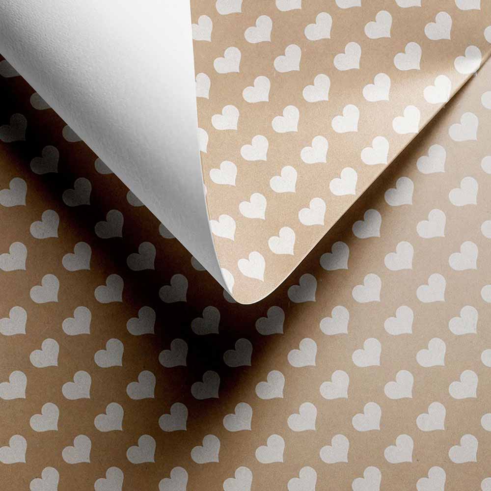 Geschenkpapier Heart Confetti 50cm x 200mtr