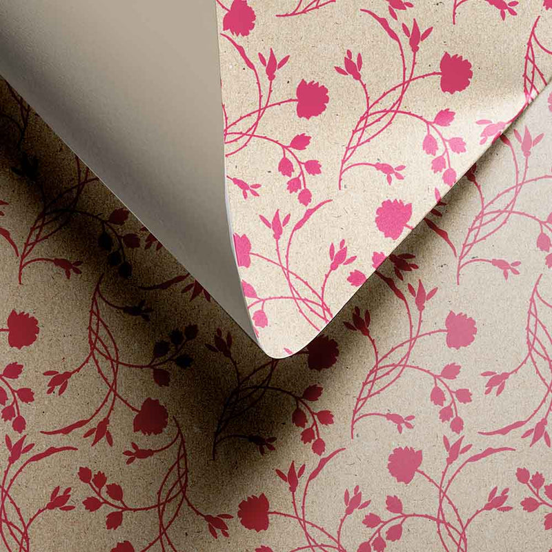 Geschenkpapier Erba Fuchsia 50cm x 200mtr