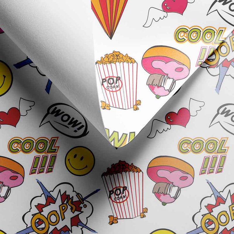 Geschenkpapier Wow! 50cm x 200mtr
