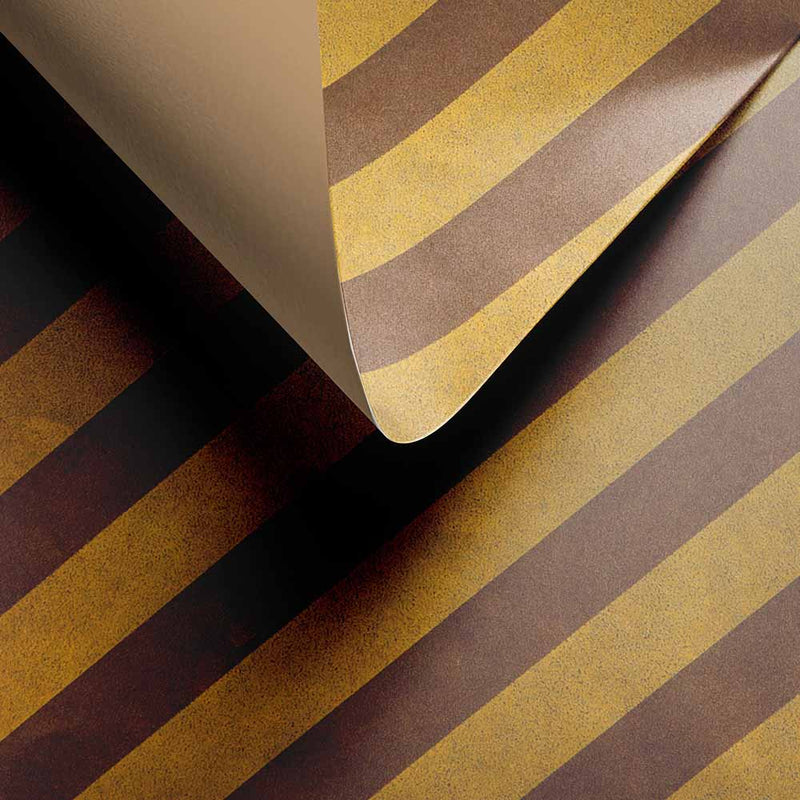 Geschenkpapier Golden Shadow Stripe 30cm x 200mtr